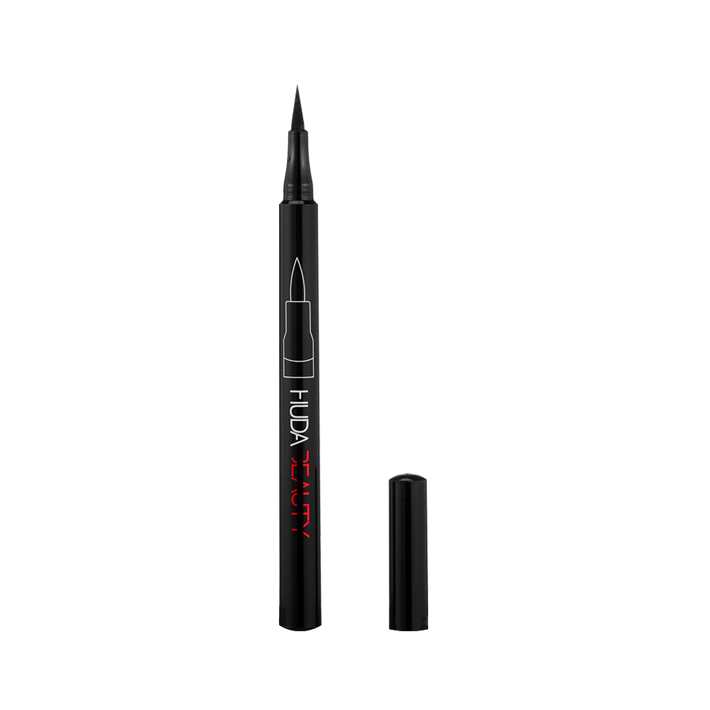 HudaBeauty Makeup Liquid Eyeliner Pen Long-lasting Black Eyeliner Pen For Eye Makeup Defined Eye Looks And Smooth Application
