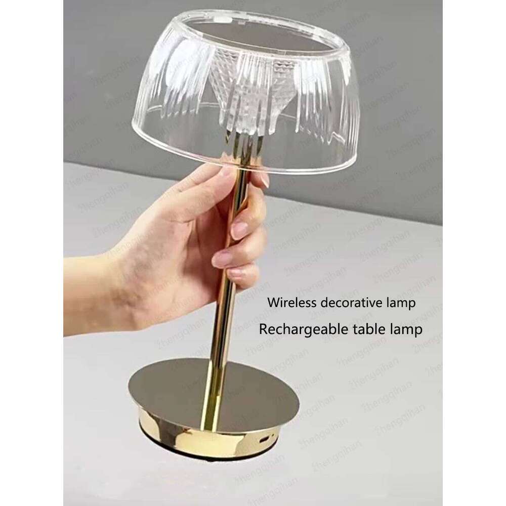 LED Table Touch Sensor USB Rechargeable Portable Bedroom Night Light Wireless Reading Lamp Restaurant Hotel Bar H2602251