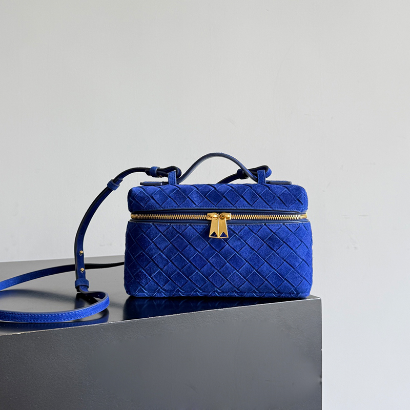 Designer Bag handbag handle Woven Makeup Bag Vanity bag mini Shoulder Women Leather Handbag Female Crossbody Bag with box