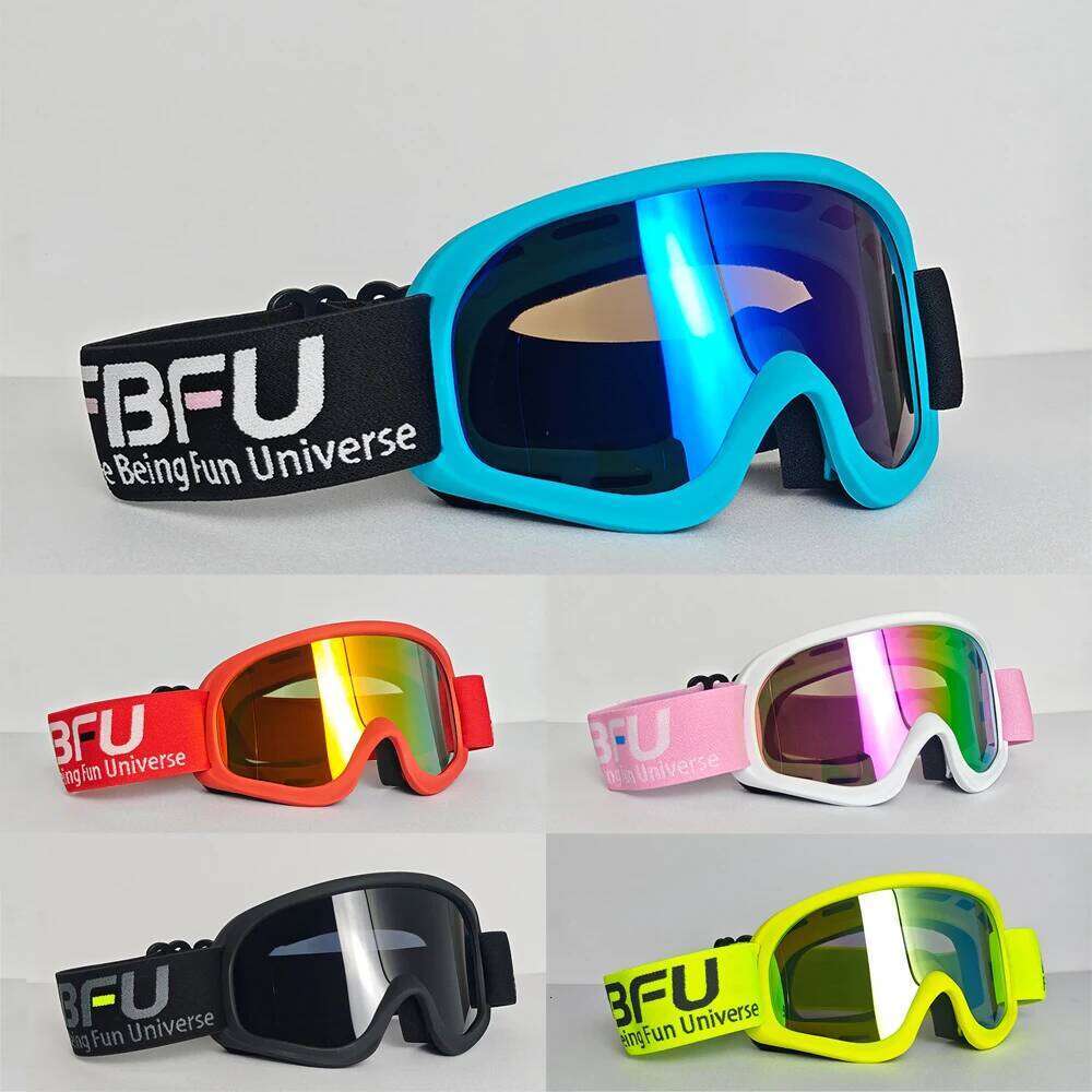 FBFU 2025 Dustproof Ski Off-Road Goggles - HD Lenses,Sandproof, All-Day Breathable, Fashionable Men & Women Winter Snow Bicycle Z260225