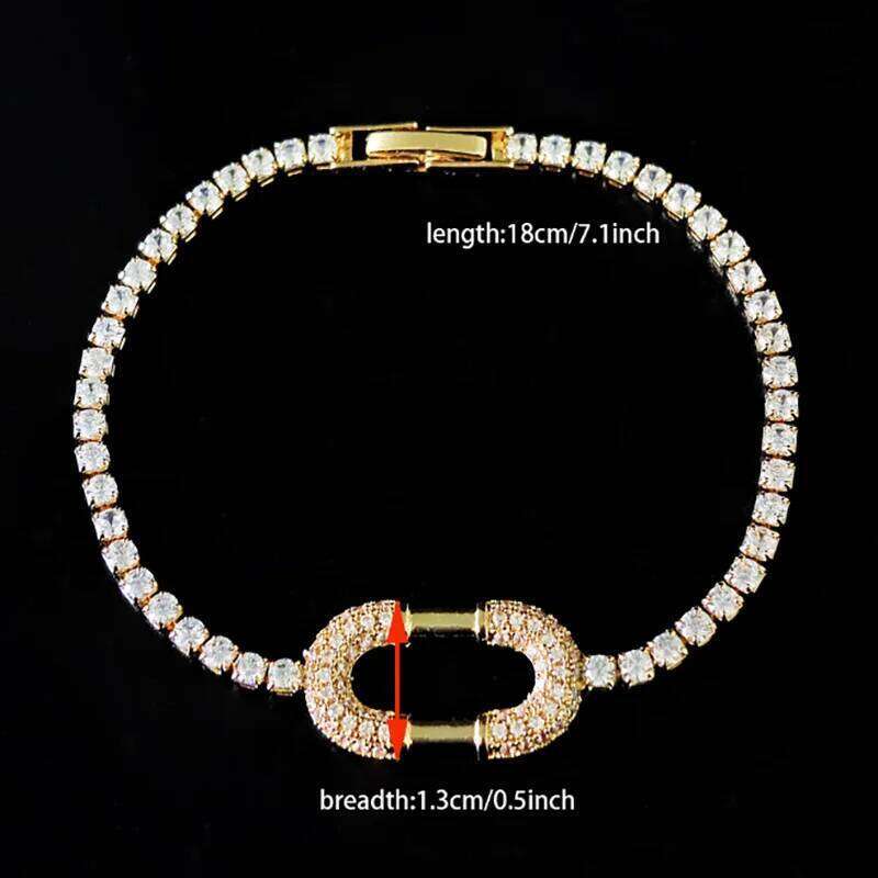 2024 New Arrival Best Sellers Fashion Luxury Gold Color Lock Bracelet Bangle for Women Anniversary Gift S8424 Z260225