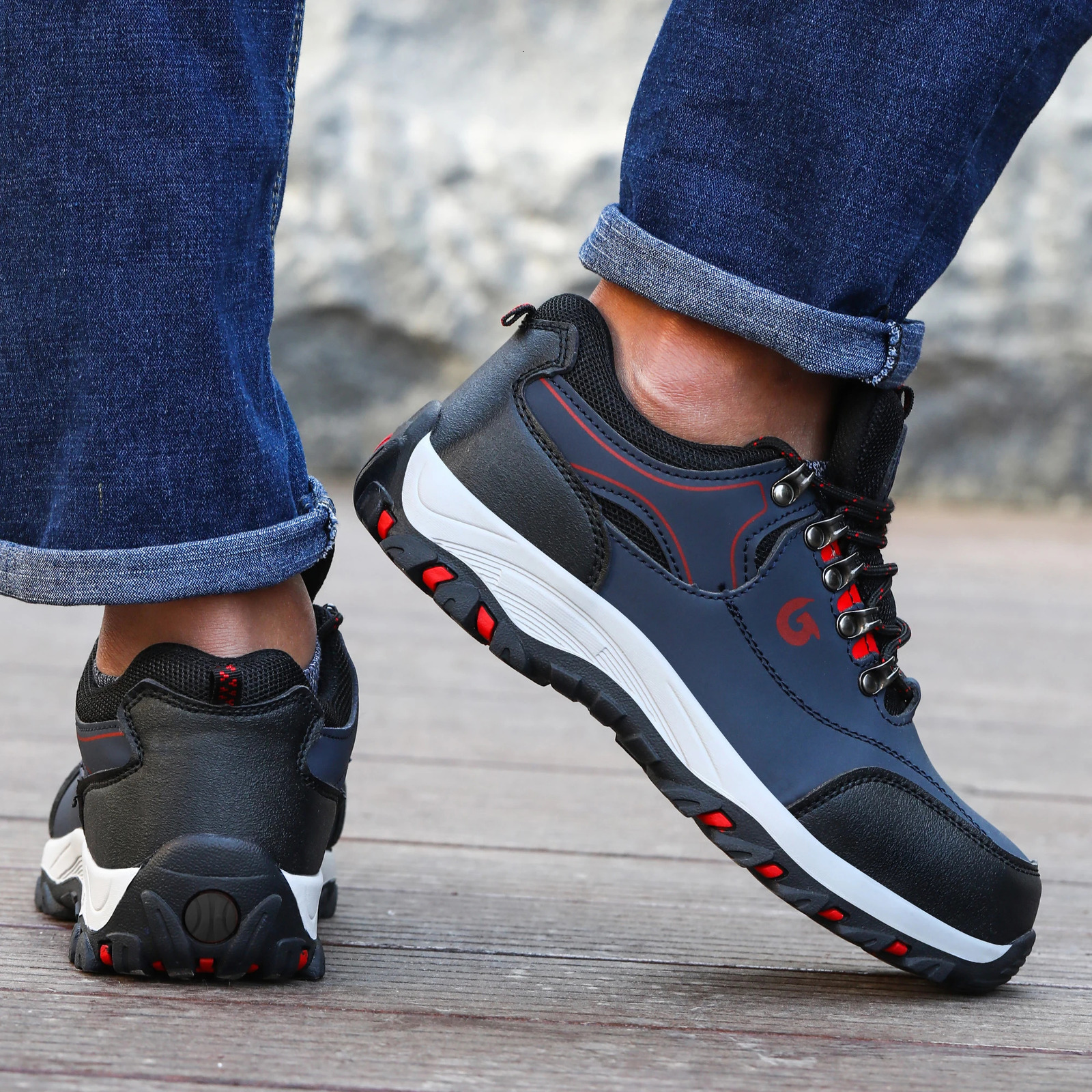 Steel Toe Cap Shoes For Men Work Boots Puncture-Proof Work Safety Shoes Protective Working Shoes Male Footwear Security Sneakers 260205