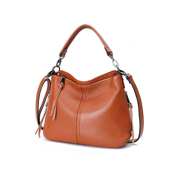 Luxury Shoulder Bags Totes New Casual Large Capacity Genuine Women S Bag Top Layer Cowhide Simple Versatile Soft Leather Crossbody Handbag SENYY