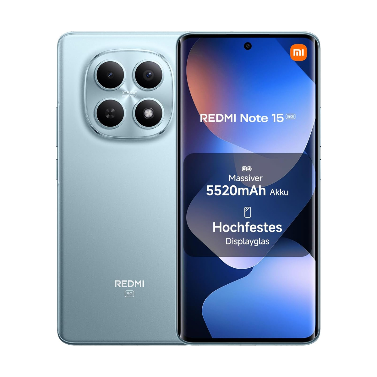 Xiaomi Redmi Note 15 5G 8+256GB 6.77 inches Smartphone Android 15 Octa-core 1080 x 2392 pixels 108 MP + 8 MP + 20 MP Si/C Li-Ion 5520 mAh