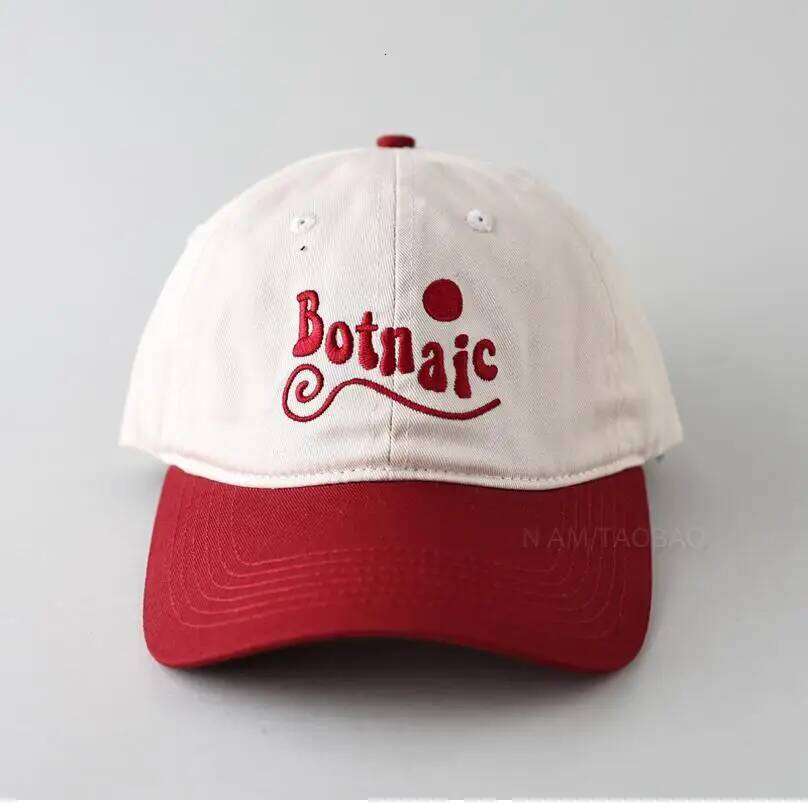 Cute Letters Embroidery Baseball Cotton Soft Top Spring Summer Cap Sun Hats Unisex Z260226