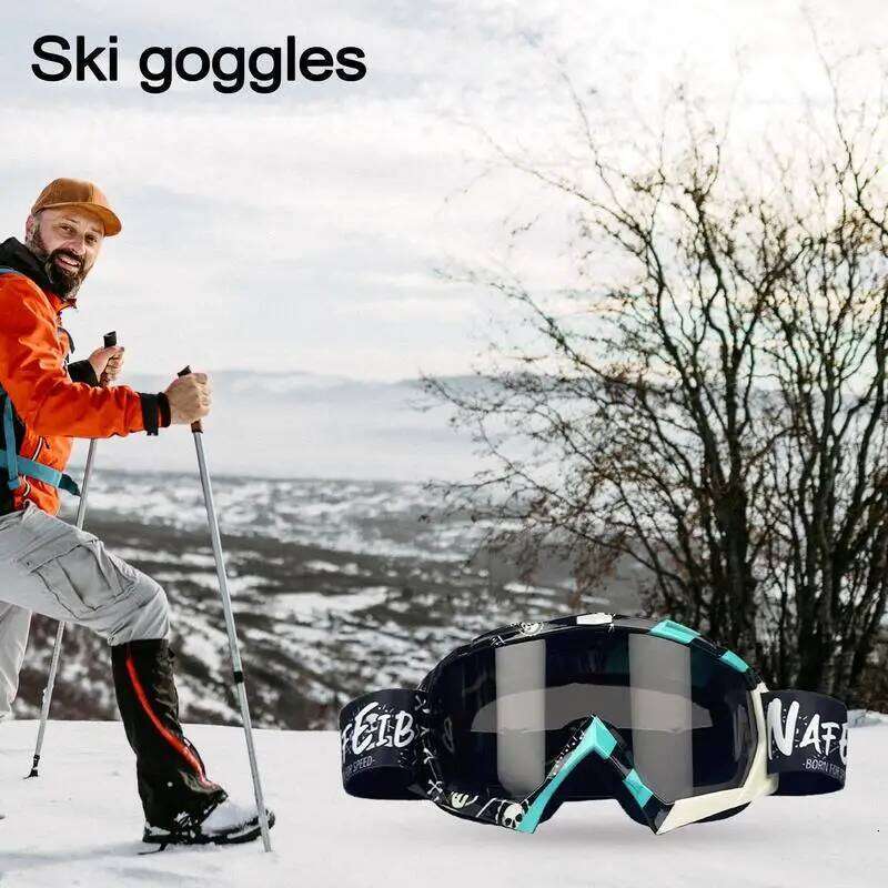Anti-Scratch Ski Goggles Adult anti-fog Snowboard Skiing Glasses Ultra-light Winter Snow Eyewear for Riding Sports Climbing Z260225
