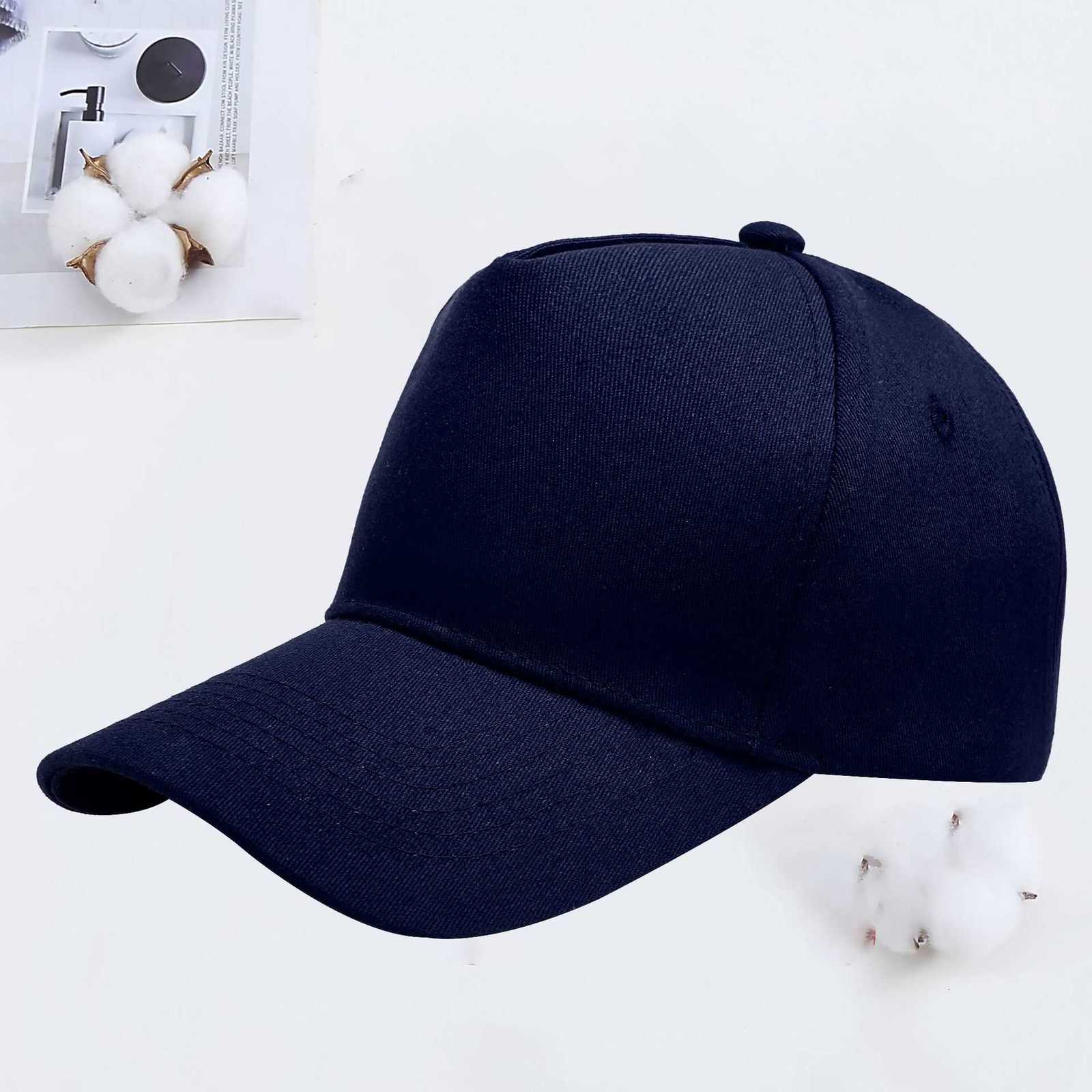 Summer Five Panel Baseball Cap Embroidery Small Batch Sun Protection Advertising Visor Cap with Printed Text S260225