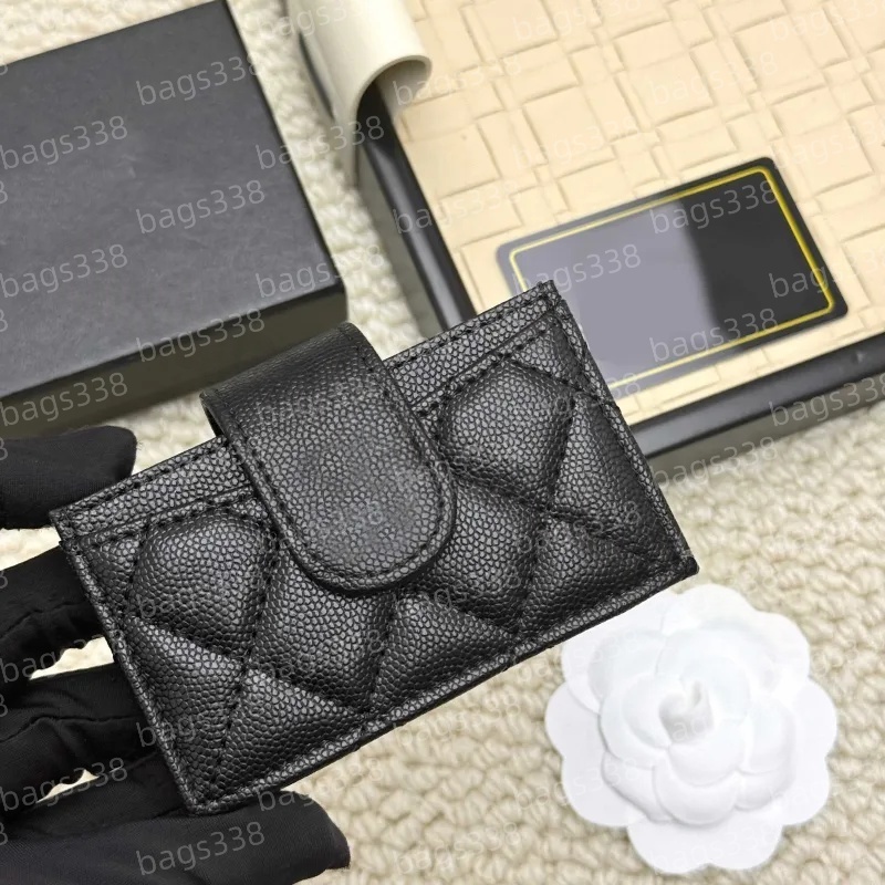10A high quality designer wallet coin purses card holder women handbag small bag genuine leather bags brand fashion secure credit caviar compact casual passport