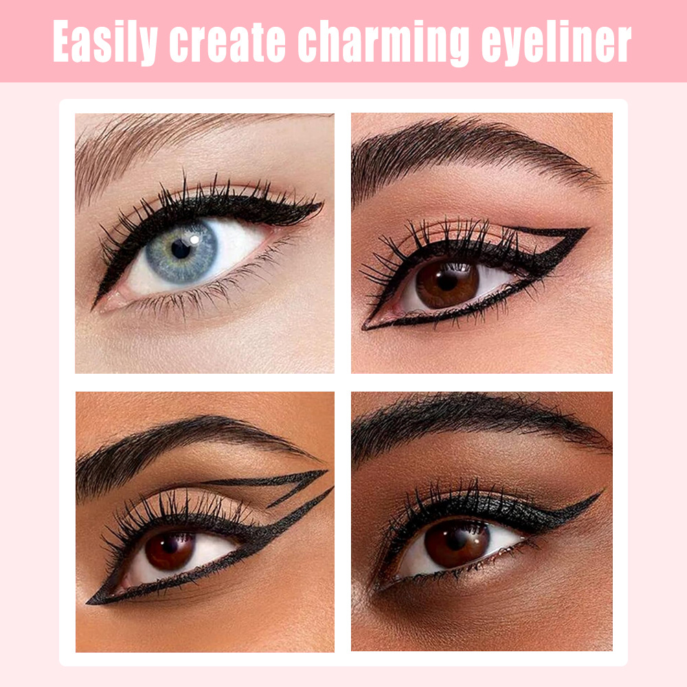 HudaBeauty Makeup Liquid Eyeliner Pen Long-lasting Black Eyeliner Pen For Eye Makeup Defined Eye Looks And Smooth Application