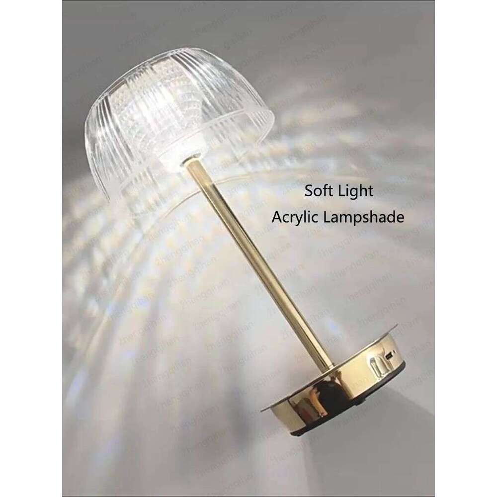 LED Table Touch Sensor USB Rechargeable Portable Bedroom Night Light Wireless Reading Lamp Restaurant Hotel Bar H2602251