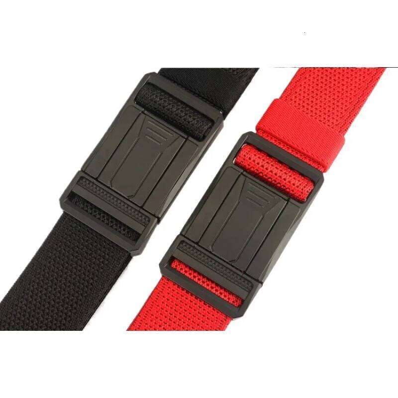 2024 New Tactical Military Fans Outdoor Training Sports Casual Elastic Nylon Woven Belt for Men Y260225