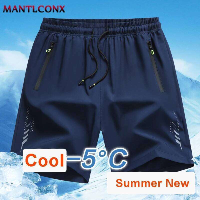 Thin Quick Dry Running Sports Men Summer New Men's Shorts Gym Fitness Joggers Bottom Black Board Short Pants Man M-4XL H260226
