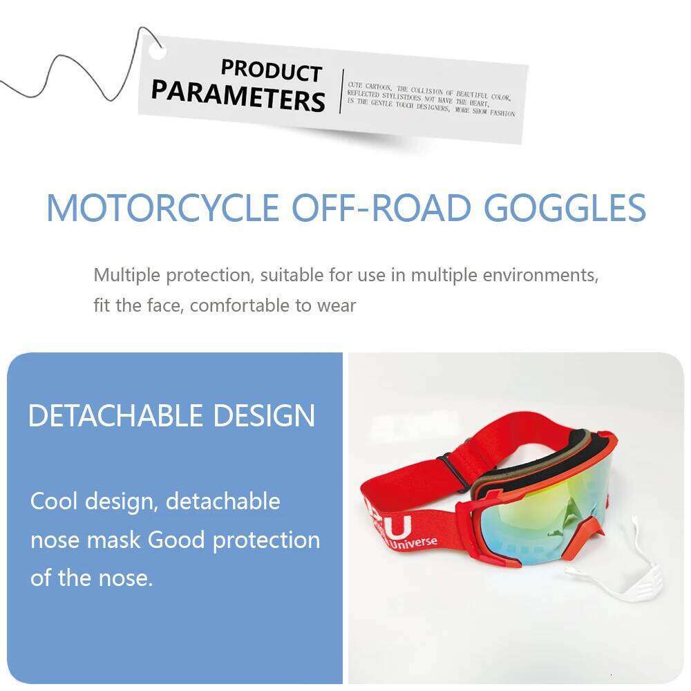 2025 Fashion FBFU Winter skiing Goggles - Universal, HD Lenses Anti-Glare, Windbreak Ventilate Sports Safety Glasses Z260225