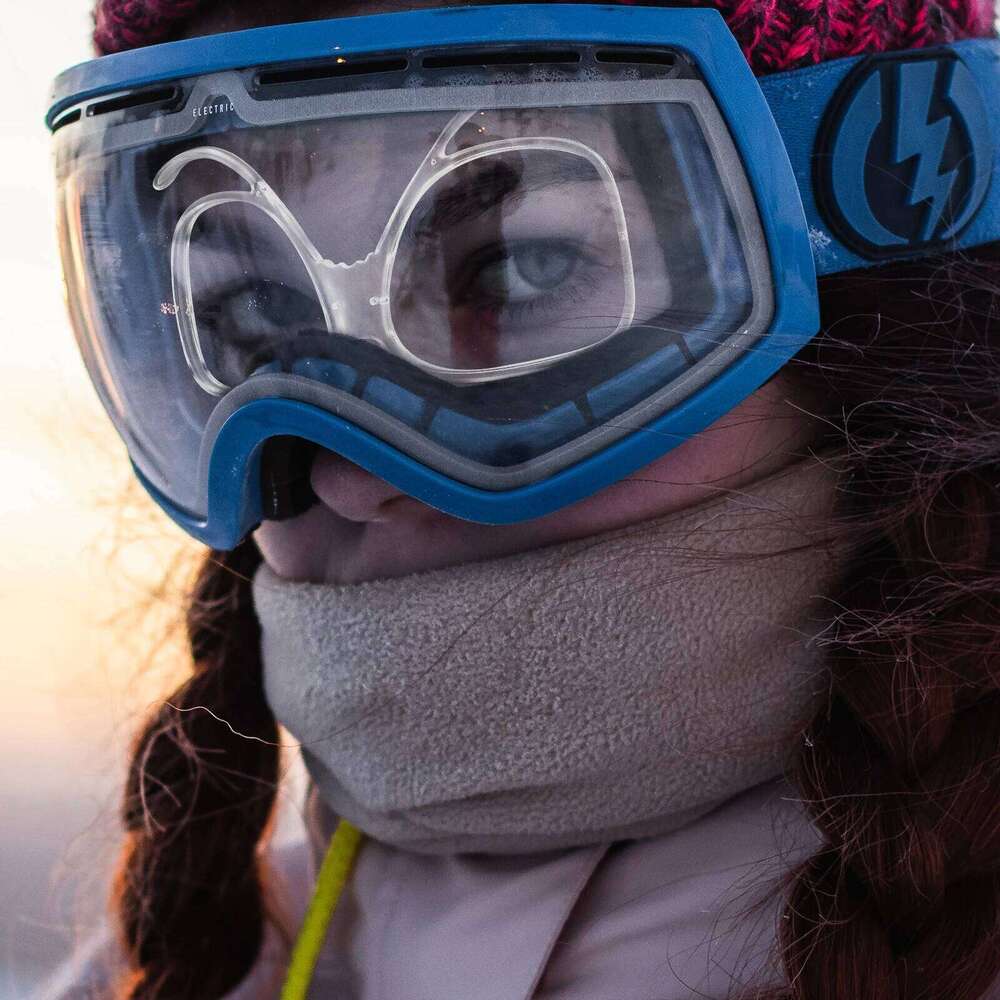 1pc Myopia Adapter Flexible Transparent Ski Goggles Frame Universal Size Anti Sports Glasses TR Material Z260225