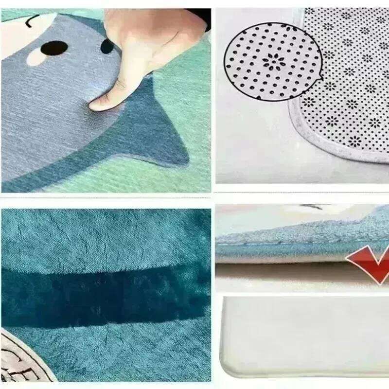 Drum Rug Non-Slip Soundproof Mat Electronic & Acoustic Drums - Shock-Absorbing Carpet for Music Studio Home Decoration W260226