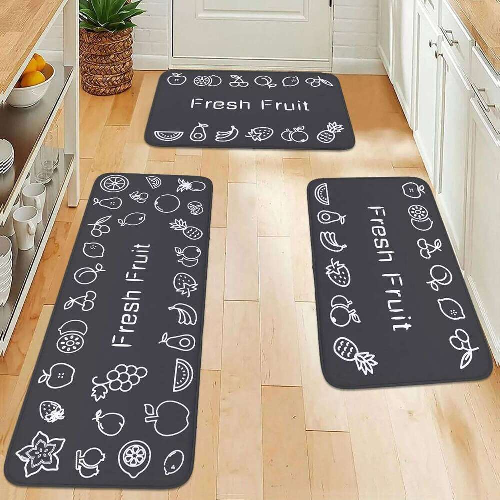 Multi-purpose Sponge Water Absorption Mat: Kitchen, Bathroom Anti-skid, Moisture Absorption, Machine Washable Carpet W260226