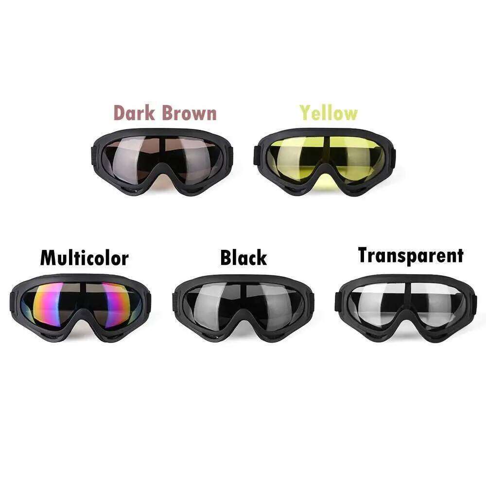 Protective Snowboard Outdoor Sports Moto Cycling Lens Frame Ski Goggles Winter Windproof Eyewear Glasses Z260225
