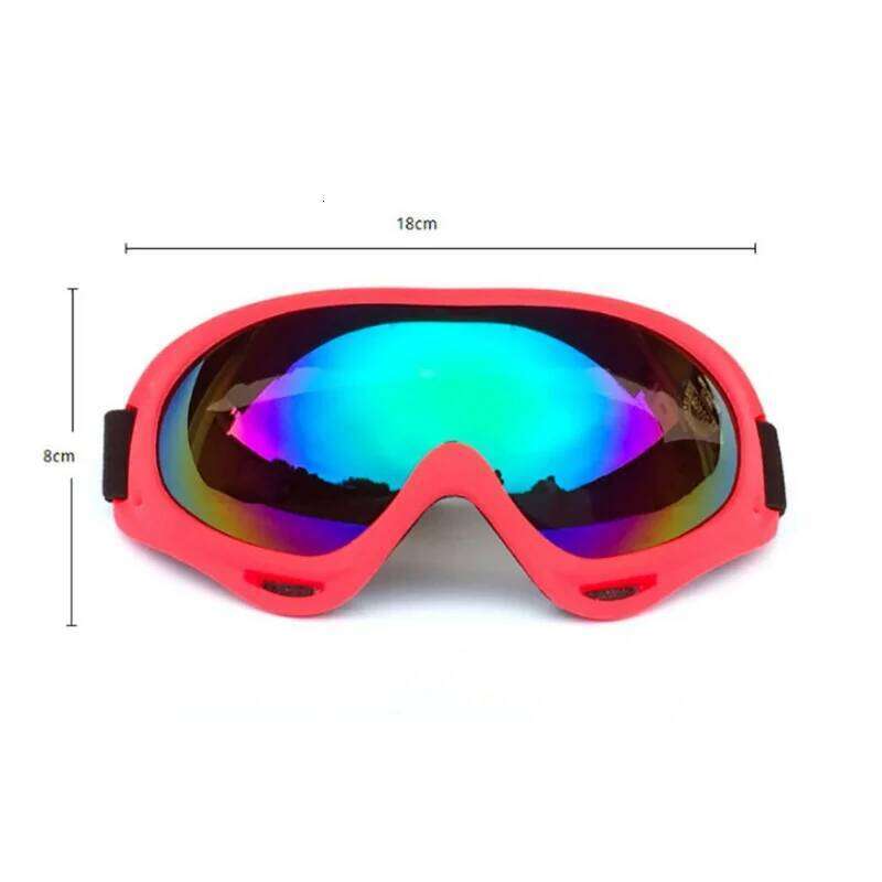 Skiing Goggles Women Girl Men Boy PC UV 400 Protective Lens Windproof Dust-proof Adjustable Snowboarding Sports Glasses Eyewear Z260225