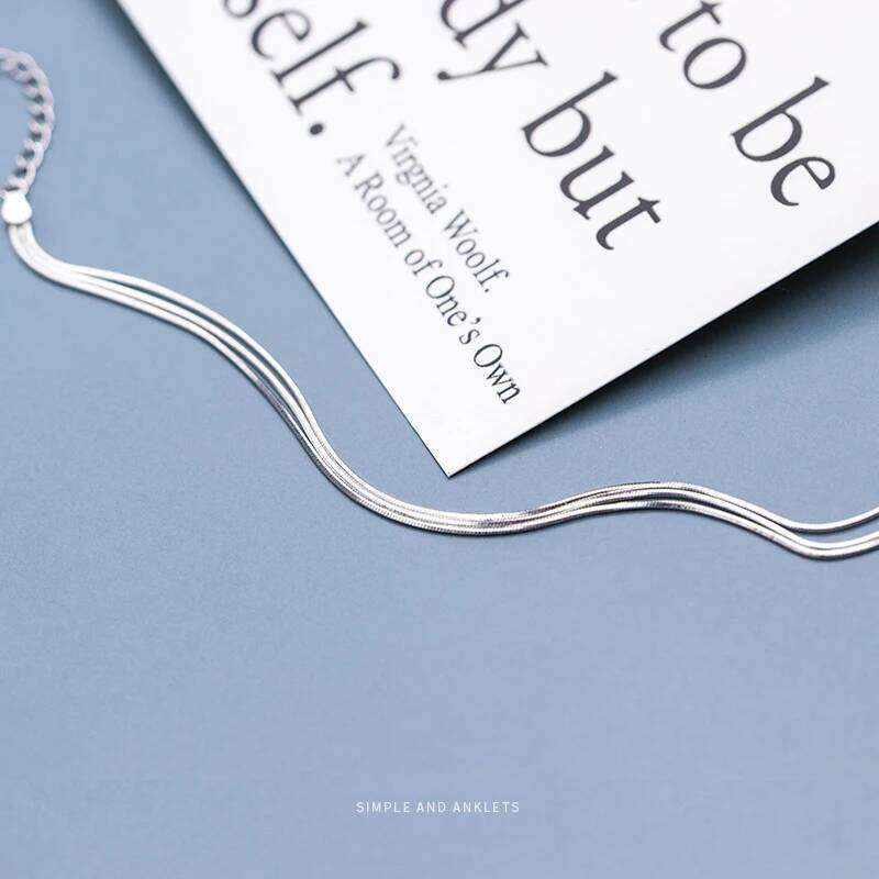 Modian Simple Three Layer Snake Bone for Women 925 Sterling Silver Fashion Link Chain Bracelet Fine Jewelry 2020 Design Z260225