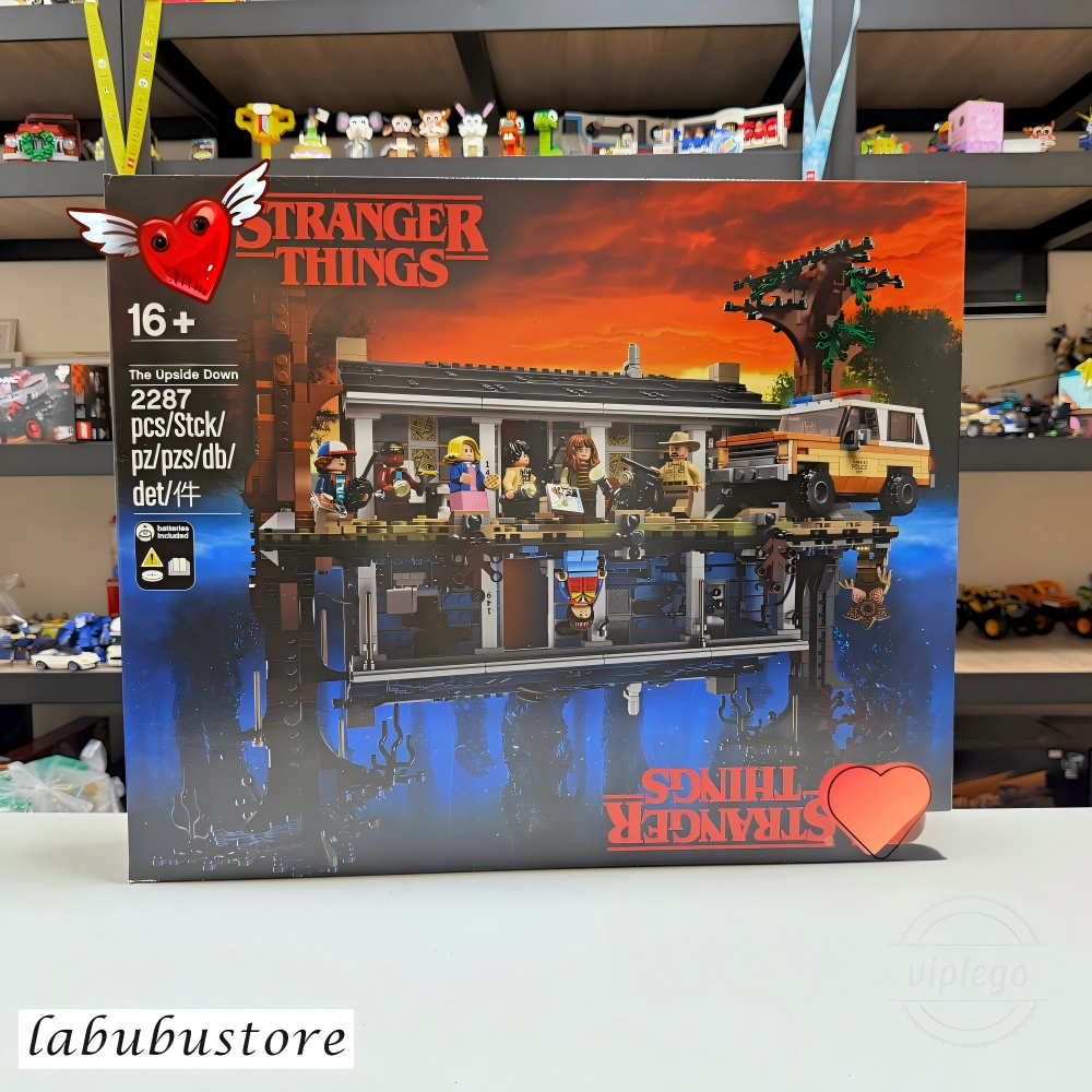 top quality 75810 Stranger Things Upside Down World building blocks 2287pcs Standard bricks Perfect holiday gift children's toys