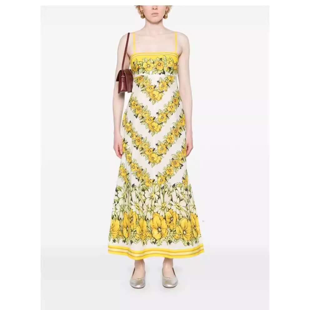 2026 new women's mixed batch niche vacation style floral belt long skirt