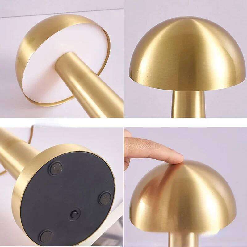 LED Table Touch Sensor Desktop Night Rechargeable Wireless Reading Lamp for Restaurant Hotel Bar Bedroom Decor Light H260225