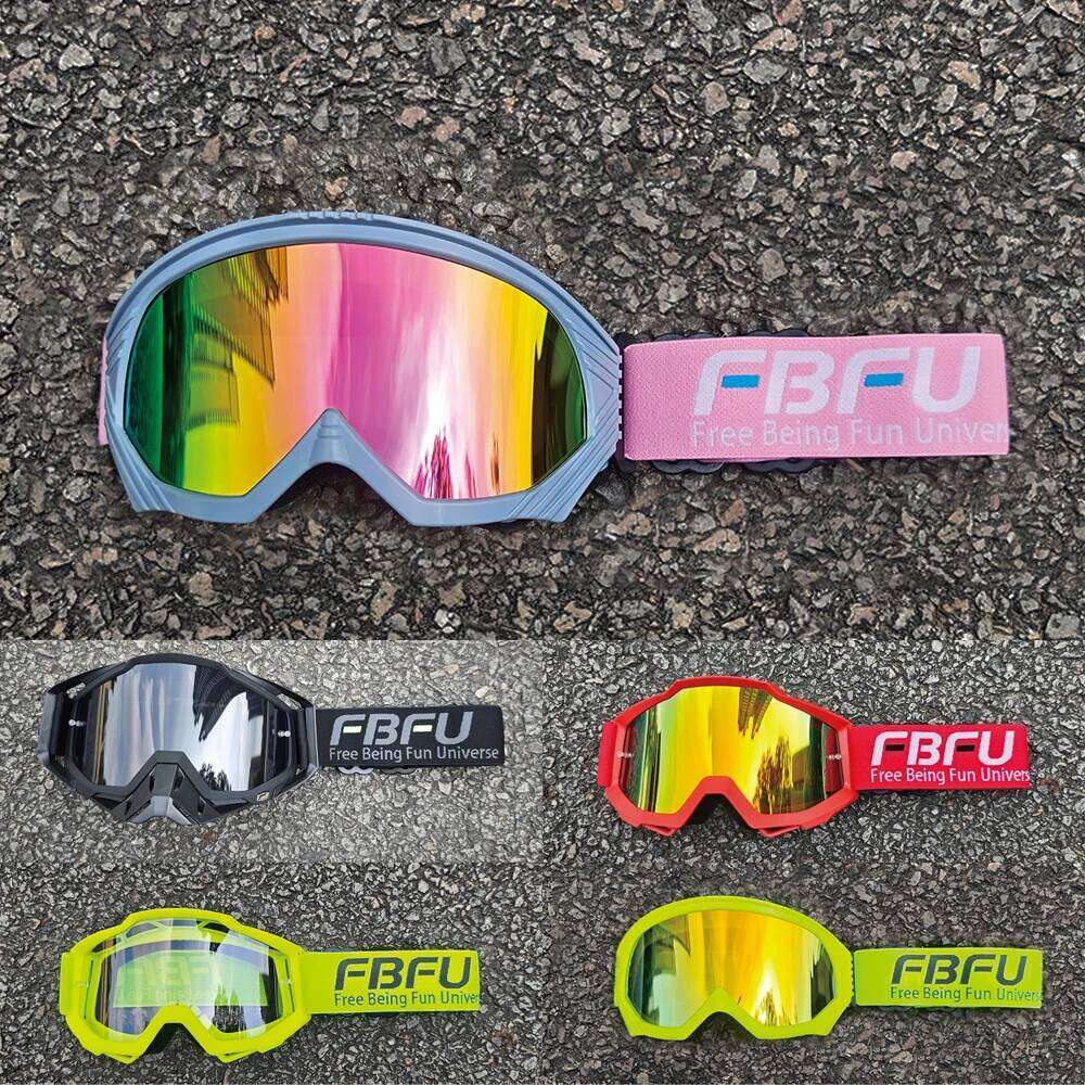 2025 FBFU Fashion Goggles - Men Women ATV BMX, Anti-Glare Windbreak, Cycling Enduro Off Road Professional Competition Glasses Z260225