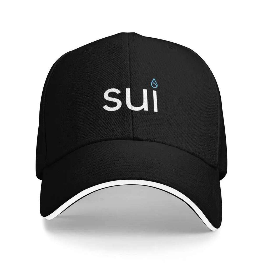 Sui SUI Crypto Altcoin - Clean Design Baseball Cap Rave Gentleman Hat Women's Beach Visor Men's Z260226
