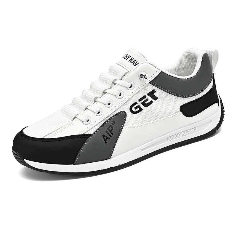 Men Fashion Casual New Breathable Athleisure Comfortable Trendy Versatile White Shoes Blue Black Khaki Free shipping