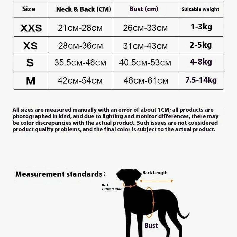 British Style Harness for Small and Medium Dogs Adjustable Dog Vest with Multifunctional Leash Set Pet Supplies