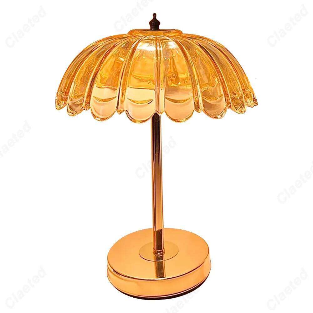 European-style New Retro LED Crystal Table Lamp Living Room Study Bedroom Bedside Decorative Atmosphere Lighting Nightlight H260225