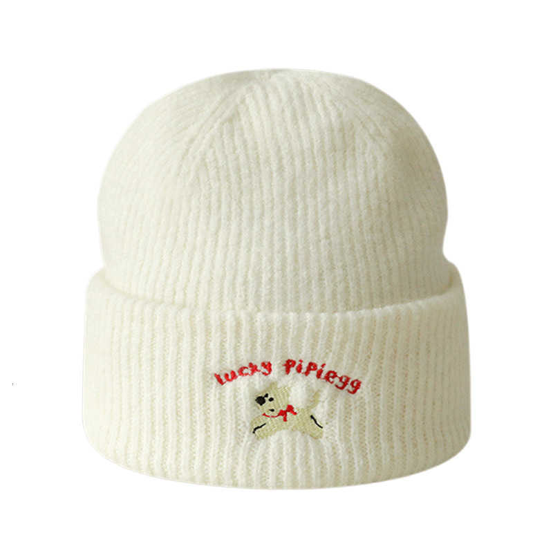 Womens Hat for Autumn and Winter Large Head Circumference Big Face Face Slimming Windproof Cold-Proof New Thickened Warm Ear Protection Knitted Hat S2