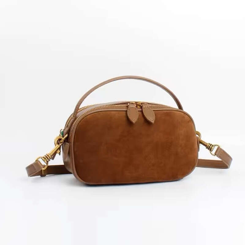 Luxury Shoulder Bags Totes Genuine Leather Small Handbag Autumn Winter New Crossbody Fashionable Cowhide Versatile Retro Women S Bag SENYY