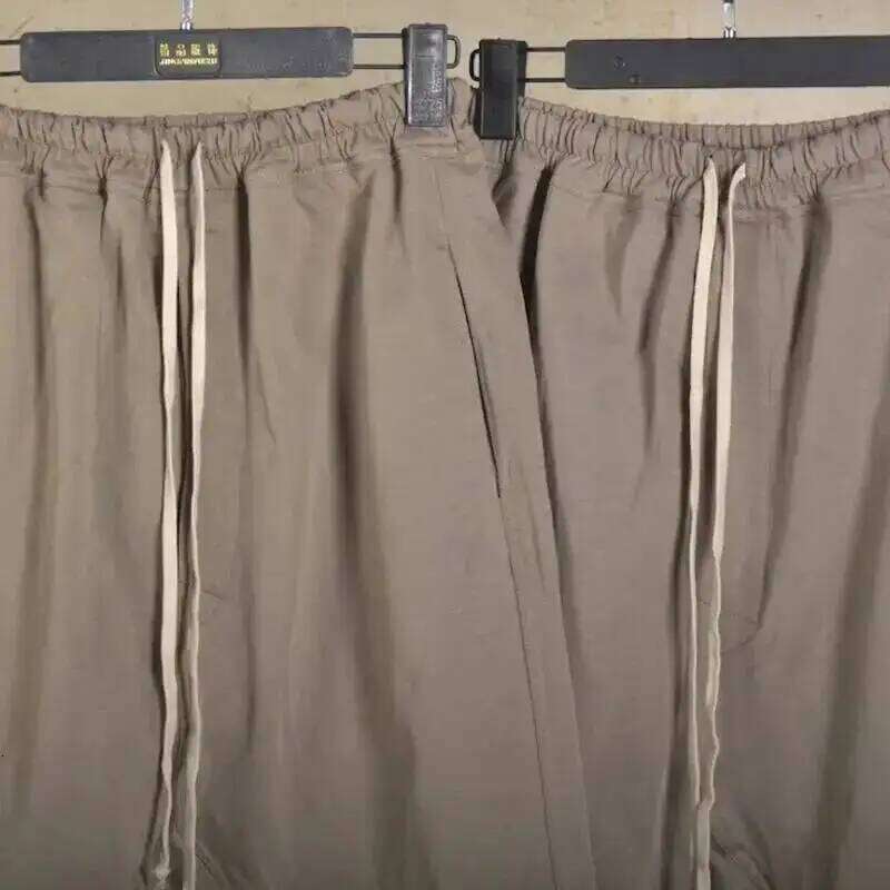 HKSH Summer New Men's Tide European American Style High Street Chic Capris Shorts Fashion Dark Trend Half Lengh Pants Ins HK5815 H260226