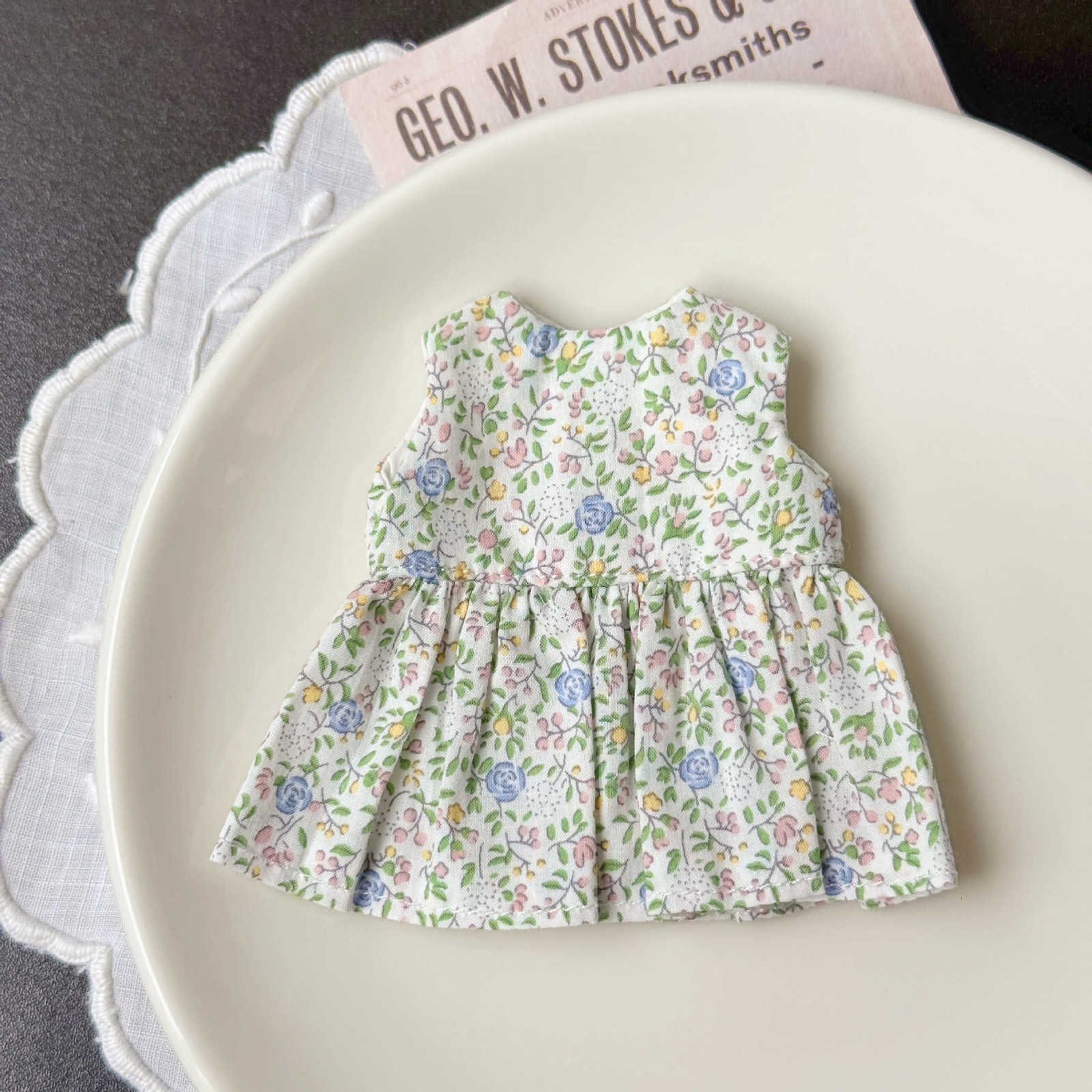 Doll Dress for Blythe Blue Pink White Blue Green strap Dress for Ob24 Ob22 Azone Doll Clothes Shirt X250318
