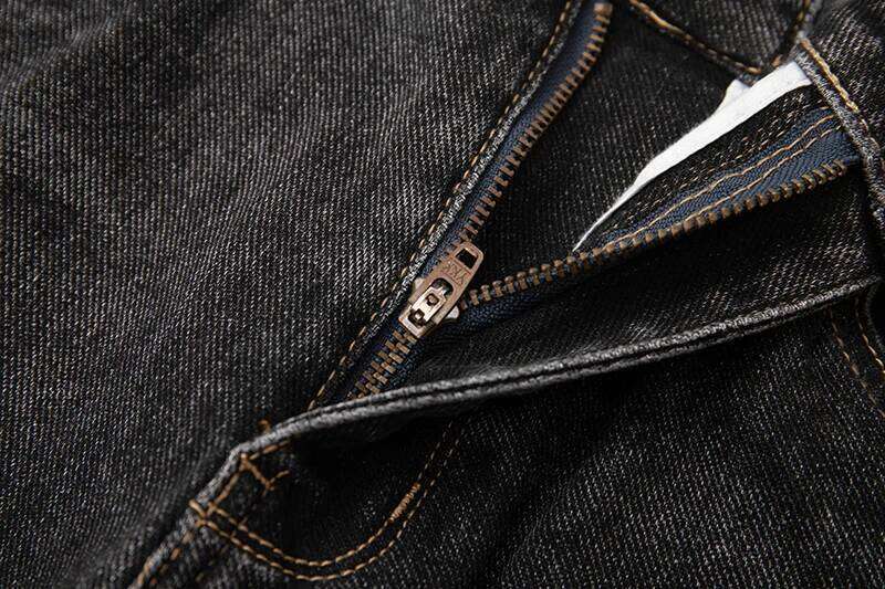 KSTUN 2025 New Men's Jeans Stretch Slim Straight High Quality Brand Male Denim Pants Mens Clothing Fashion Man Trousers Z260225