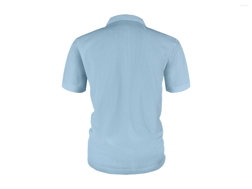 Men's T Shirts Short Sleeve Polos Shirt Men High End Fashionable Simple Solid Color Summer Breathable Casual Lapel Top Polo Shirt