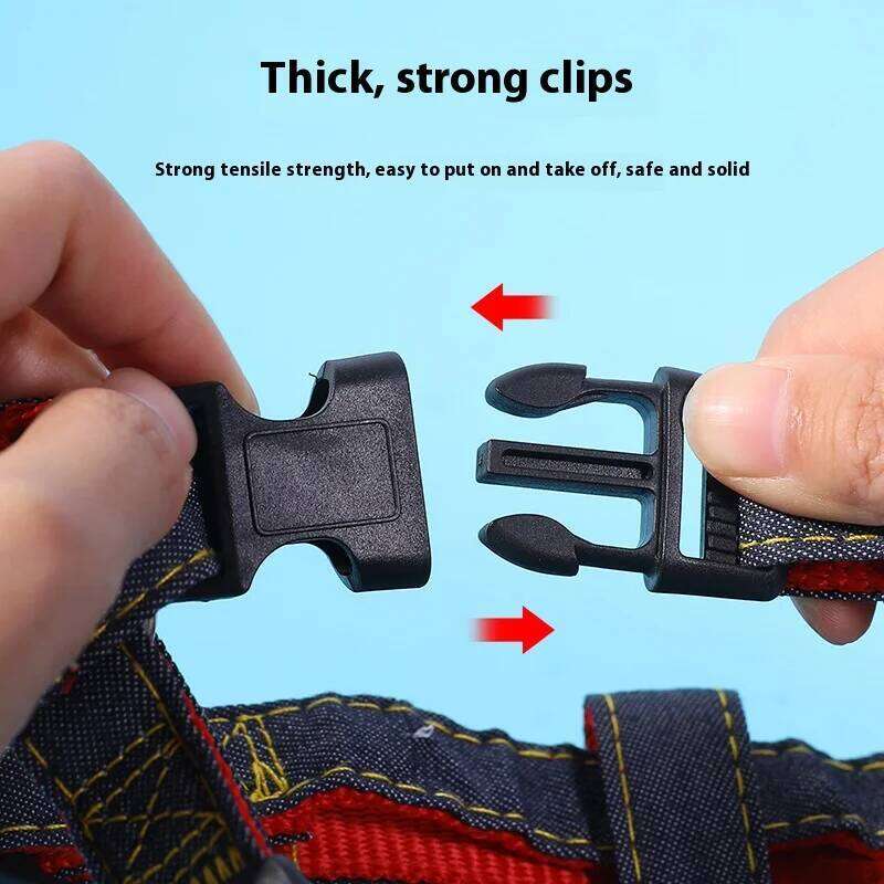 New Leash and Harness Adjustable Collar Set Pet Lead Vest Small Medium Large for Walking Training Dog Accessories