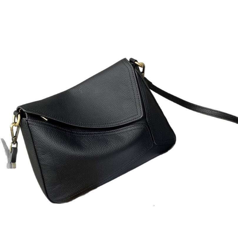 Luxury Shoulder Bags Totes Hobo Top Layer Cowhide Niche Versatile Single Crossbody Simple Practical Women S Envelope Square Zipper Bag Soft Leather SE