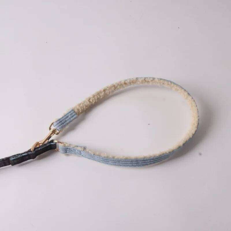 New Leash Lamb Wool Small Medium Dogs Vest Style Cat Dog Harness Adjustable Corduroy Pet Supplies Accessories