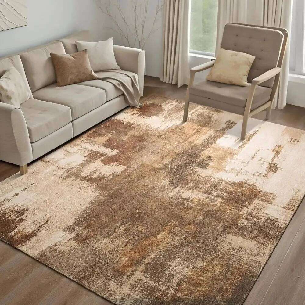 VIKAMA Nordic Minimalist Modern American Abstract Living Room Coffee Table Mat Bedroom Bedside Carpet Home Decoration W260226