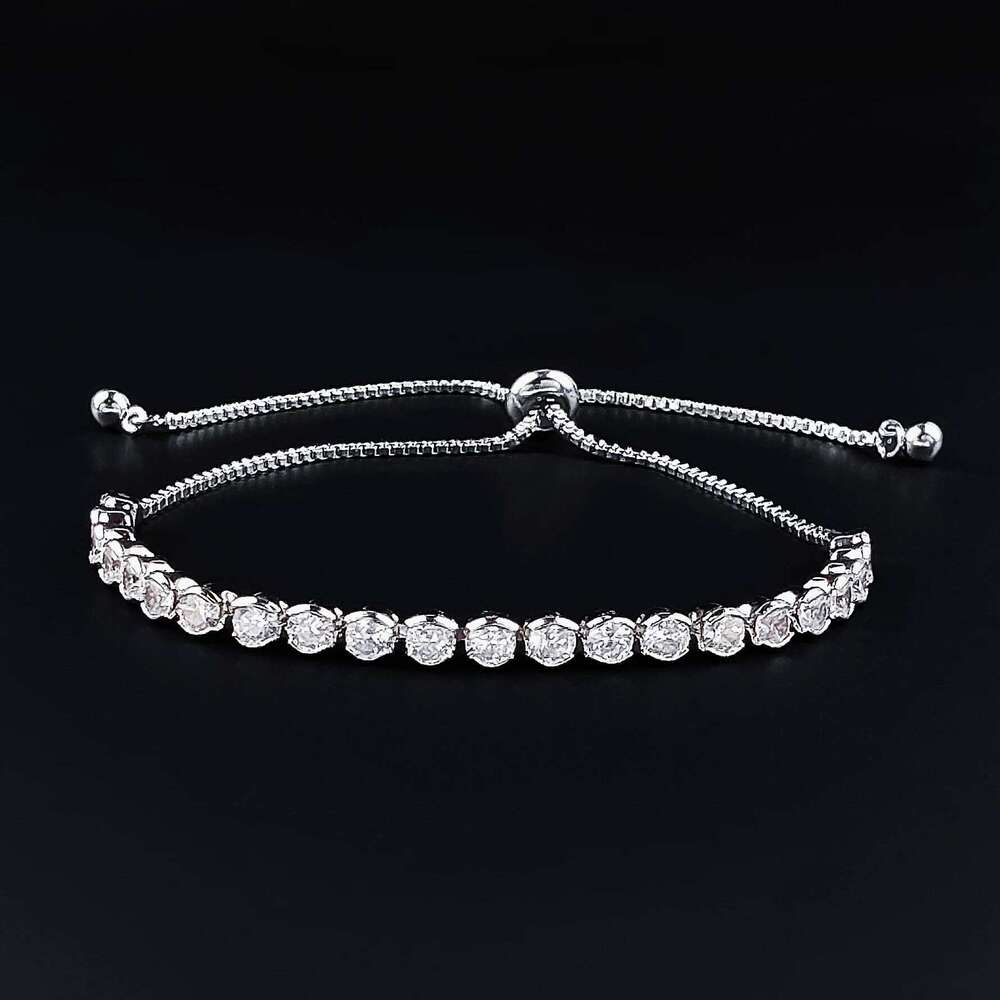 2024 New Trendy Round Adjustable Bracelet Bangle For Women Anniversary Gift Jewelry Bulk Sell Valentine's Day S5772 Z260225