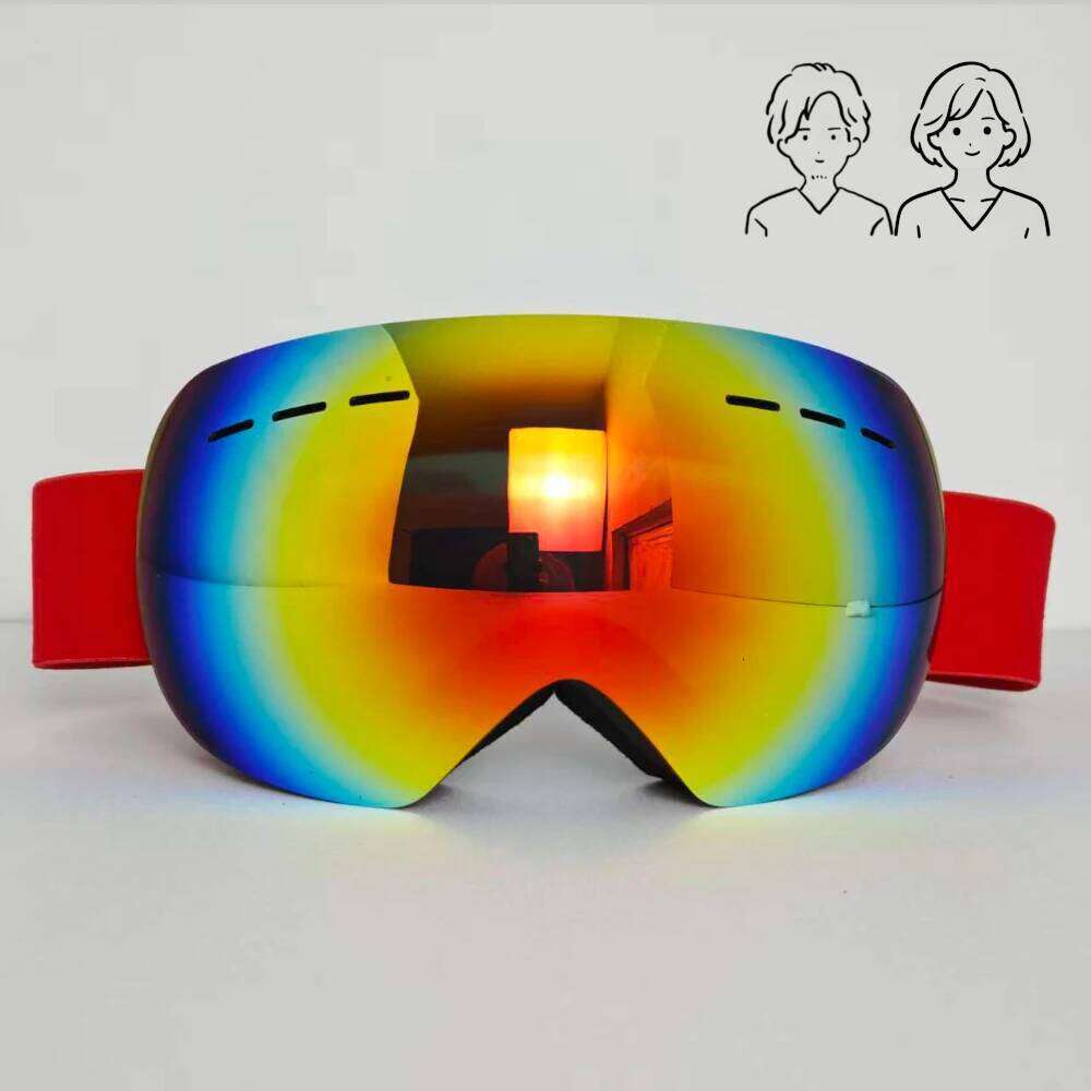 Breathable Ski Goggles Snowmobile Glasses HD Lenses Windproof Dustproof Sandproof Protective Unisex Winter Sports Accessories Z260225