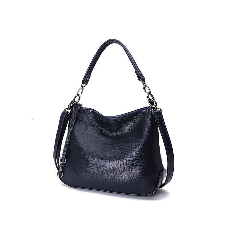 Luxury Shoulder Bags Totes Genuine Leather Women S New European And American Fashion Single Versatile Crossbody Bag Top Layer Cowhide Handbag SENYY