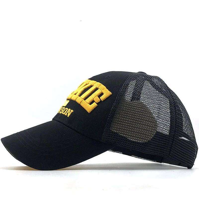 New Parent-child Children fishing Baseball Cap Summer Kids Sun Hat 3D Embroidery letters mesh boys girls snapback Caps Z260226