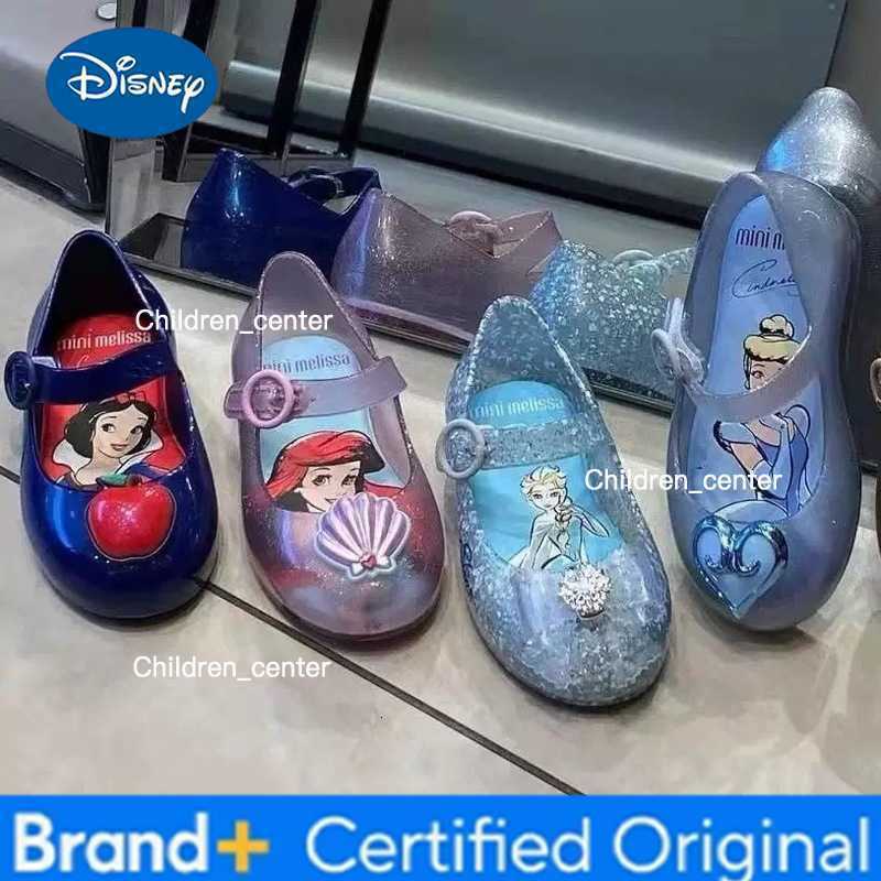 Disney girls frozen mermaid princess cute Sandals shoes non-slip soft bottom sports shoes for girl gift H260226