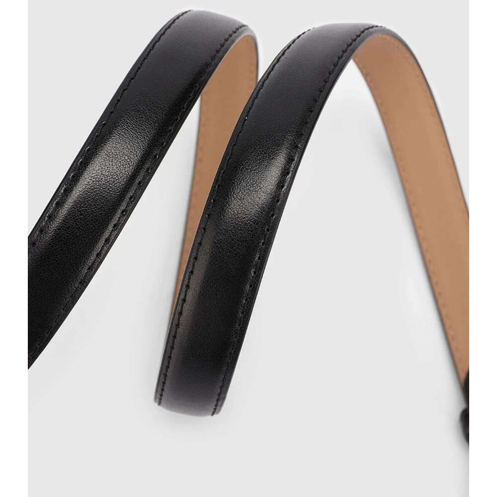 Vintage Women's Fashion Skinny Soft High Quality Leather Belt 1.8cm Ladies Girdle Retro Alloy Buckle Belts for Dress Jeans Y260225