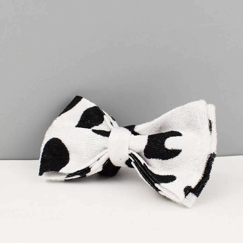 Cute Cow Print Small Medium Large Dog Harness And Set XS-XL Puppy Custom Name Collar Leash With Poop Bag