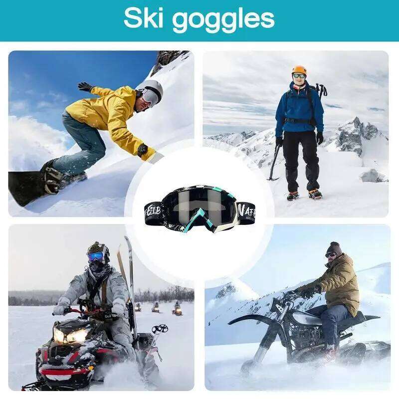 Anti-Scratch Ski Goggles Adult anti-fog Snowboard Skiing Glasses Ultra-light Winter Snow Eyewear for Riding Sports Climbing Z260225