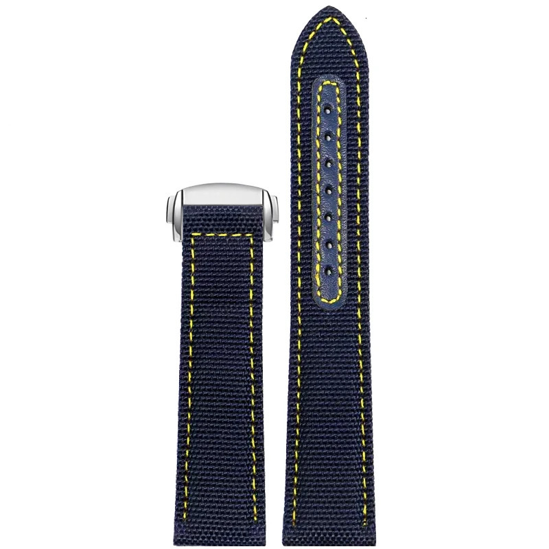 For 300 watch strap for Speedmaster AT150 for Snoopy 31032 Series Canvas Nylon Watchband 19 20 21 22mm bands 260206